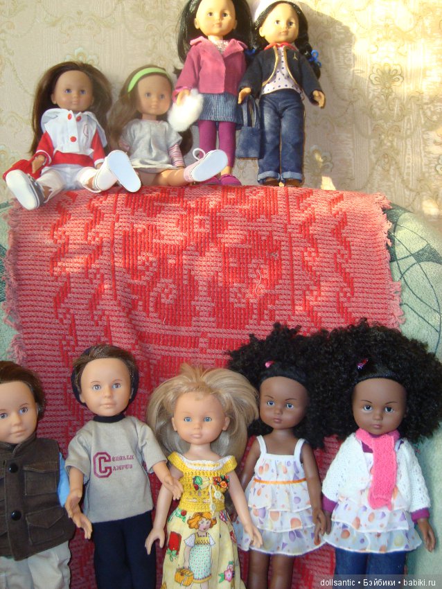 Куколки Corolle les cherias, продолжение