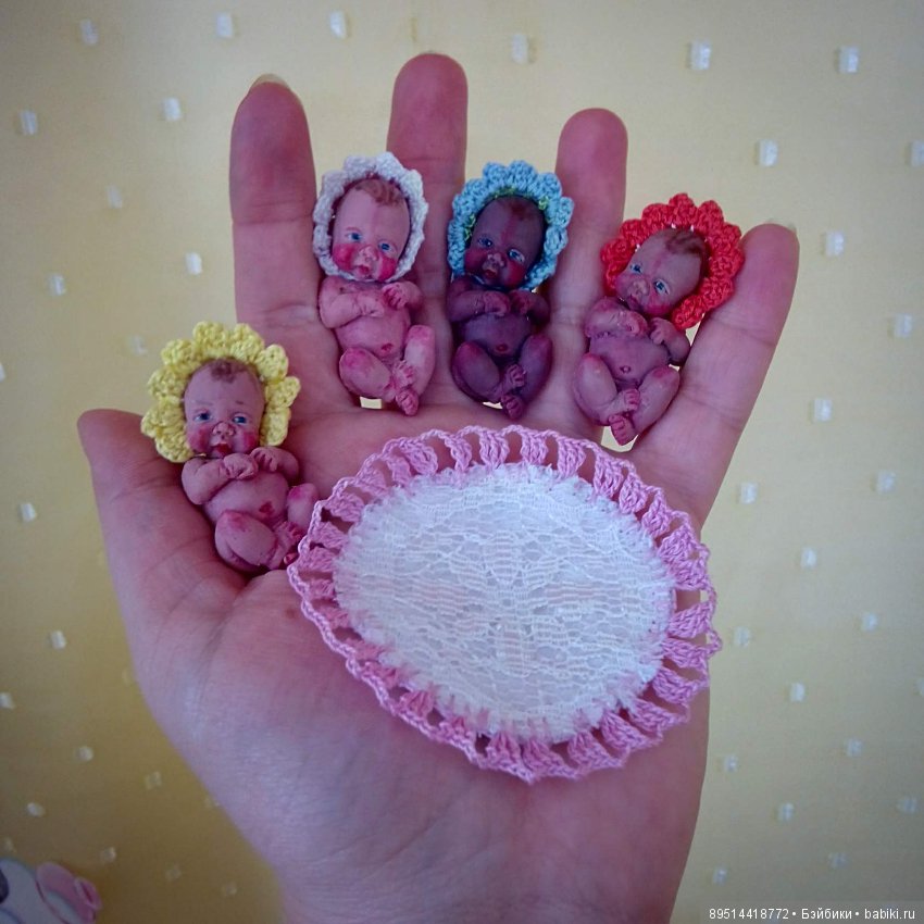 Силиконовые Дюймовочки — Авторские куклы из силикона: реалистичные (фото 10)