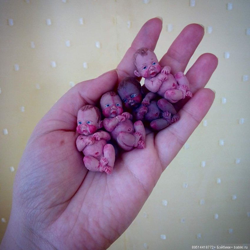 Силиконовые Дюймовочки — Авторские куклы из силикона: реалистичные (фото 6)