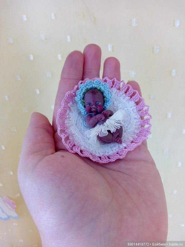 Силиконовые Дюймовочки — Авторские куклы из силикона: реалистичные (фото 4)