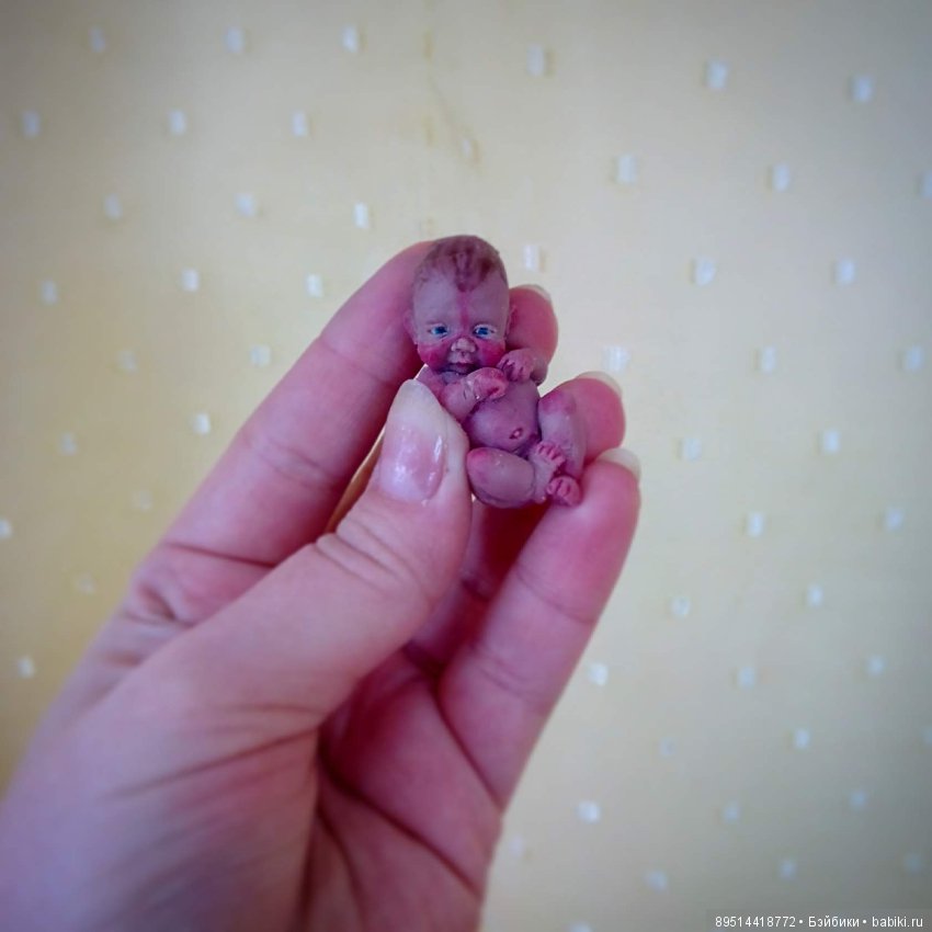 Силиконовые Дюймовочки — Авторские куклы из силикона: реалистичные (фото 3)