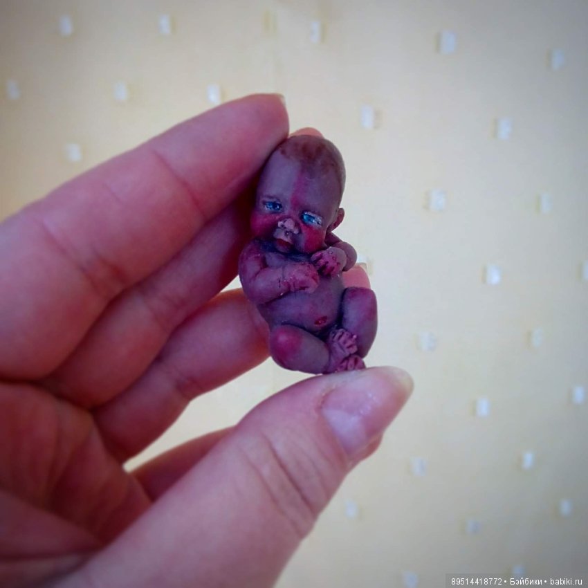 Силиконовые Дюймовочки — Авторские куклы из силикона: реалистичные (фото 5)