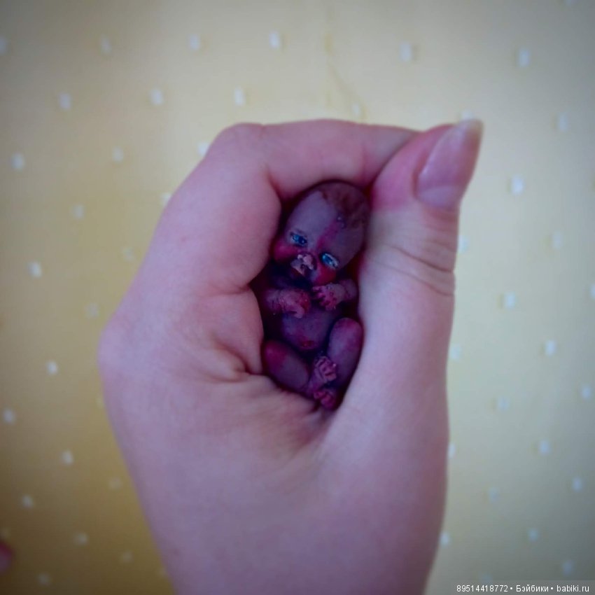 Силиконовые Дюймовочки — Авторские куклы из силикона: реалистичные (фото 2)