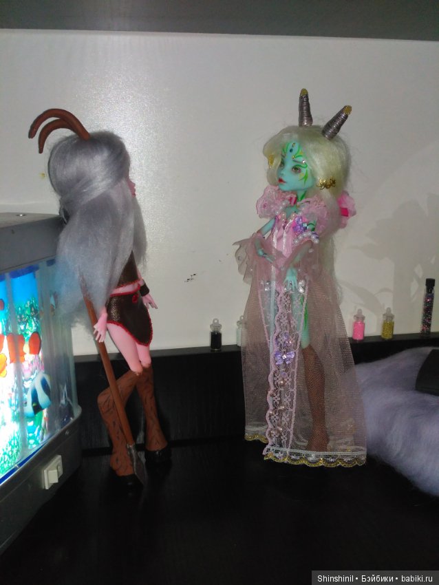 За кадром — ООАК Monster High и Ever After High: репейнт (фото 3)