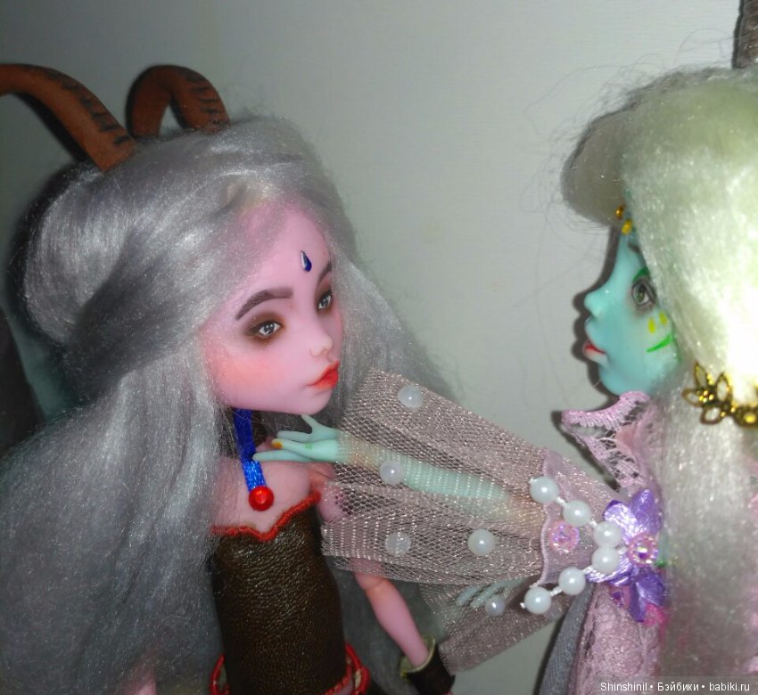 За кадром — ООАК Monster High и Ever After High: репейнт (фото 5)