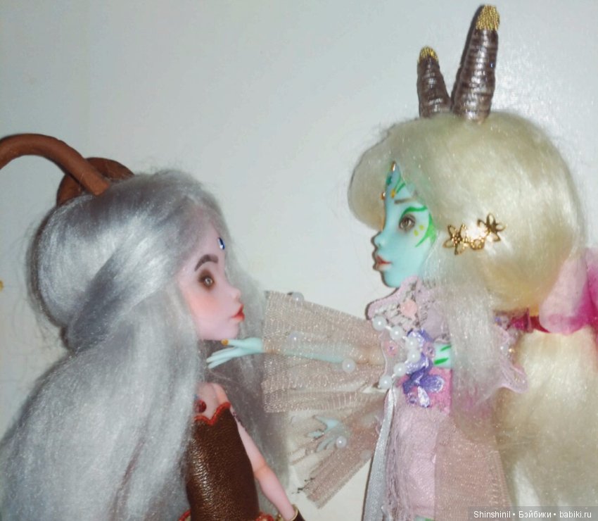 За кадром — ООАК Monster High и Ever After High: репейнт (фото 4)