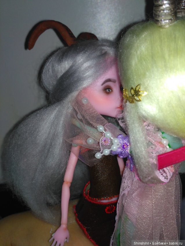 За кадром — ООАК Monster High и Ever After High: репейнт (фото 6)