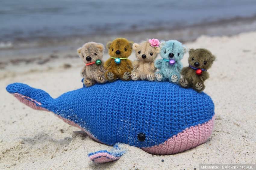 Медвежата и море — Авторские мишки Тедди и друзья: фото (фото 4)