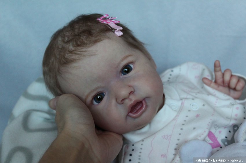 Кукла реборн Стефания( Стеша), молд Gertie. Мастер Ekaterina Abbyasova babies