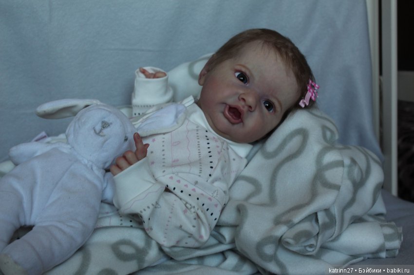 Кукла реборн Стефания( Стеша), молд Gertie. Мастер Ekaterina Abbyasova babies