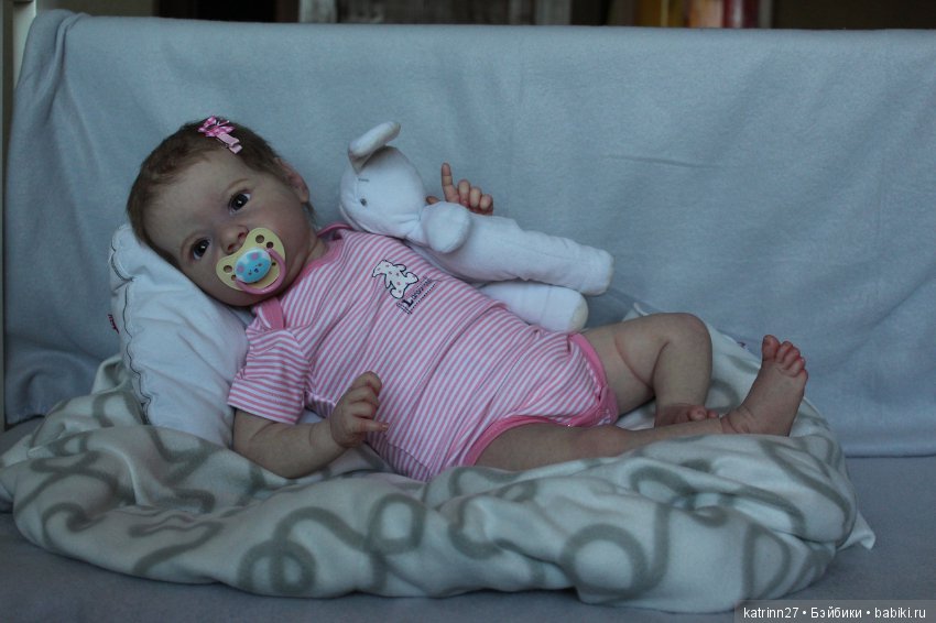Кукла реборн Стефания( Стеша), молд Gertie. Мастер Ekaterina Abbyasova babies