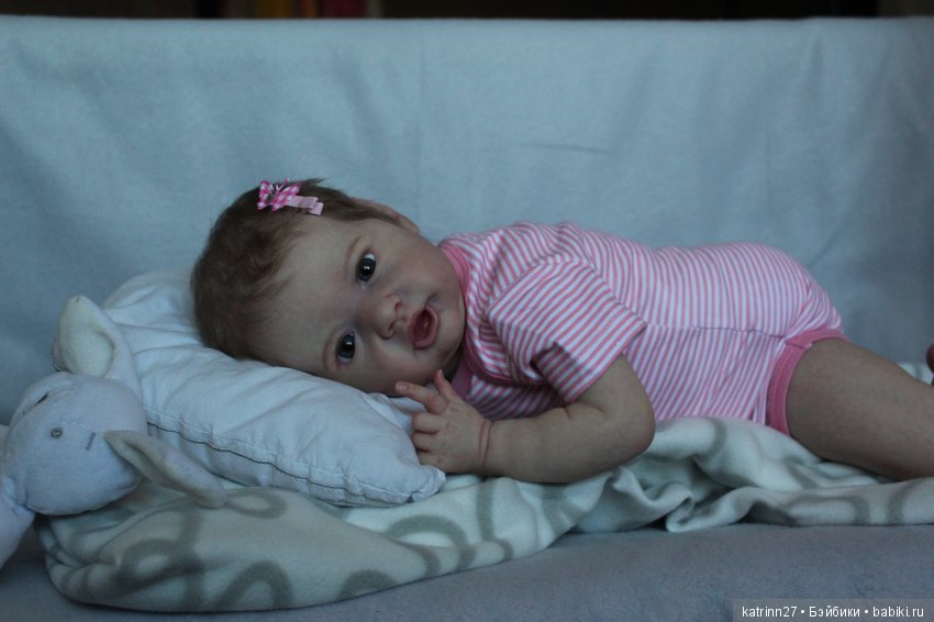 Кукла реборн Стефания( Стеша), молд Gertie. Мастер Ekaterina Abbyasova babies