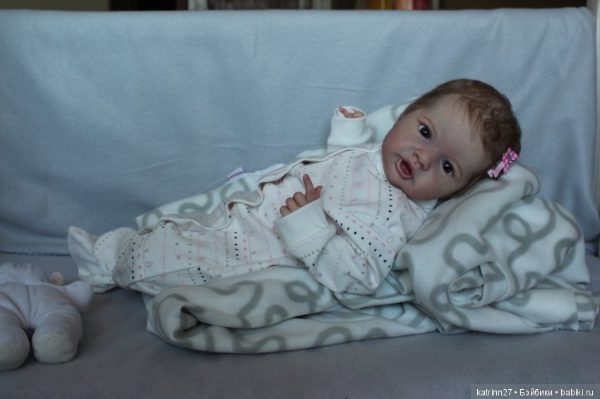 Кукла реборн Стефания( Стеша), молд Gertie. Мастер Ekaterina Abbyasova babies (фото 2)