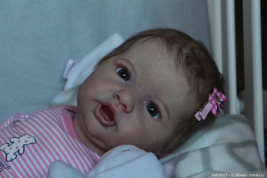 Кукла реборн Стефания( Стеша), молд Gertie. Мастер Ekaterina Abbyasova babies