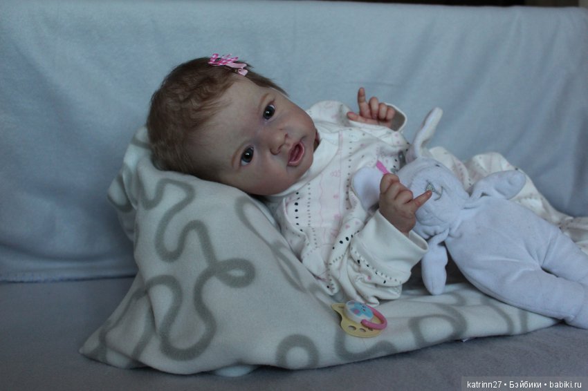 Кукла реборн Стефания( Стеша), молд Gertie. Мастер Ekaterina Abbyasova babies