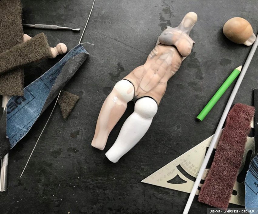 Создание первой шарнирной куклы часть 7(2) (фото 2)