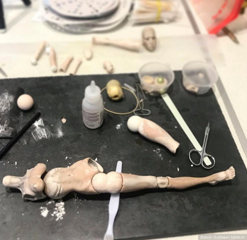 Создание первой шарнирной куклы часть 7(2) (фото 3)