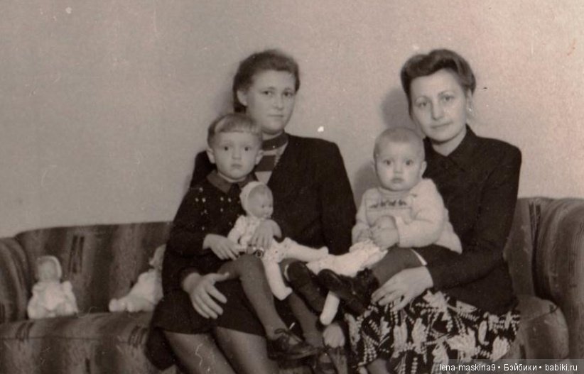 Дети, куклы, игрушки прошлых лет