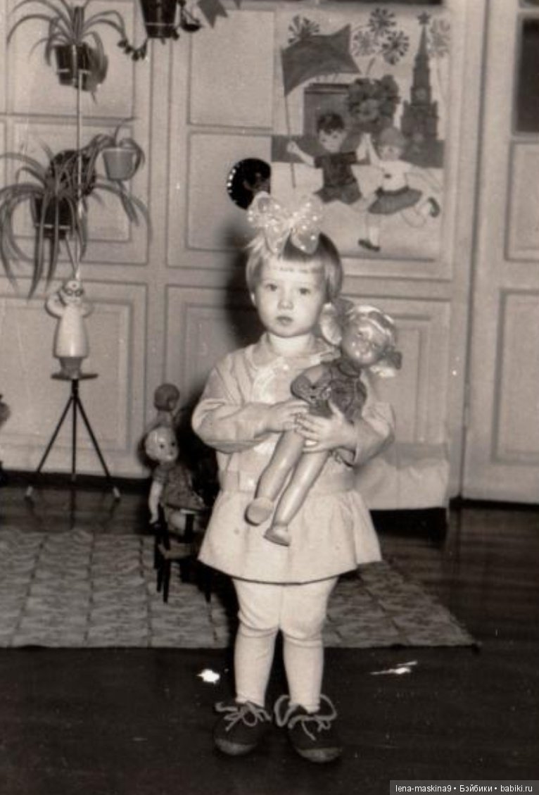 Дети, куклы, игрушки прошлых лет