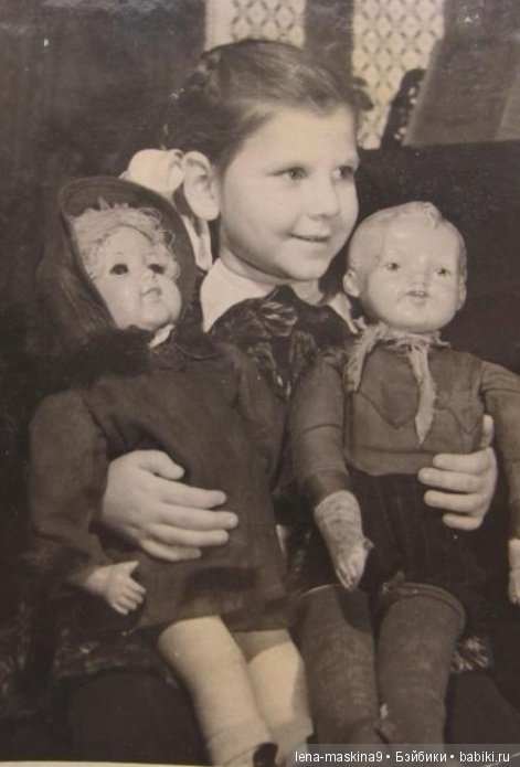 Дети, куклы, игрушки прошлых лет
