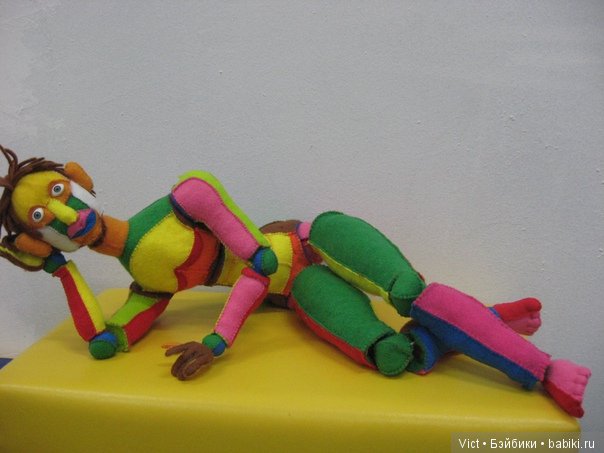 Помогите решить вопросы по мастер-классу "Фетр Фетрович"