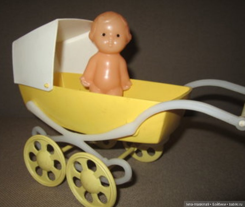 Винтажные коляски для кукол, прошлых лет