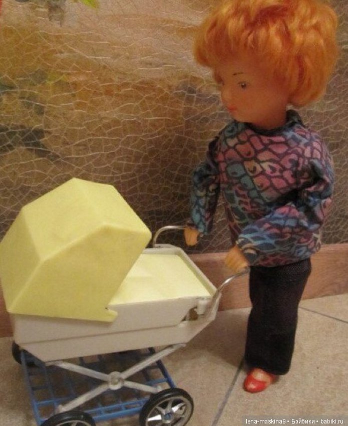Винтажные коляски для кукол, прошлых лет