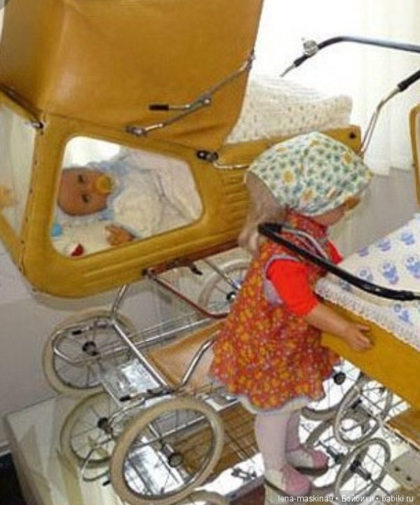 Винтажные коляски для кукол, прошлых лет