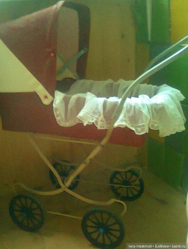Винтажные коляски для кукол, прошлых лет (фото 7)