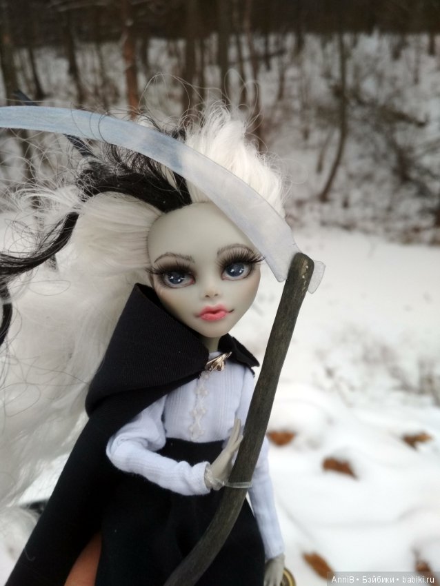 И снова Плоский мир — ООАК Monster High и Ever After High: репейнт (фото 5)