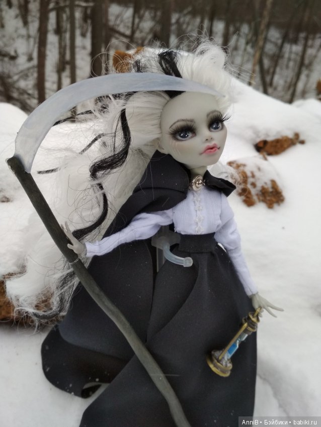 И снова Плоский мир — ООАК Monster High и Ever After High: репейнт