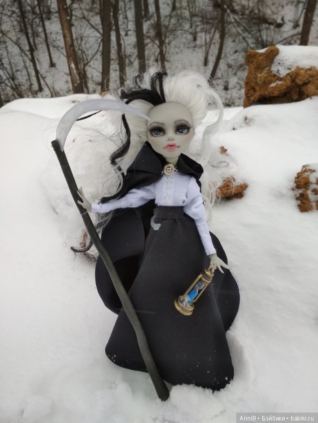 И снова Плоский мир — ООАК Monster High и Ever After High: репейнт (фото 10)