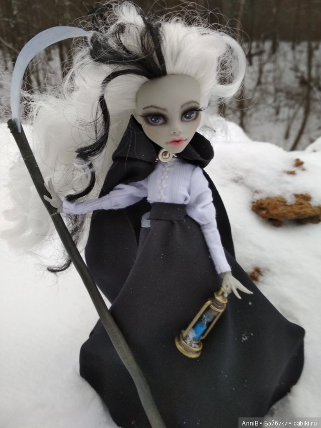 И снова Плоский мир — ООАК Monster High и Ever After High: репейнт (фото 8)