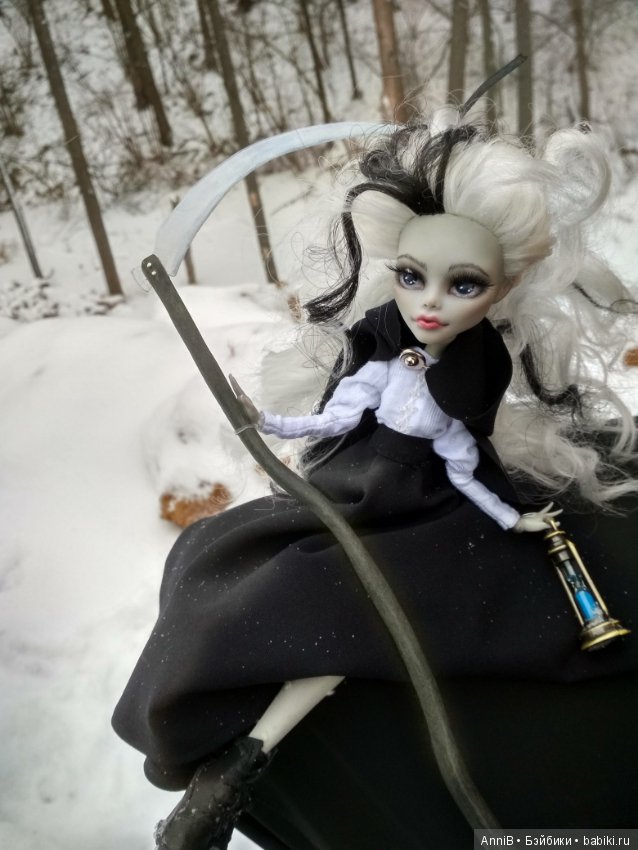 И снова Плоский мир — ООАК Monster High и Ever After High: репейнт (фото 4)