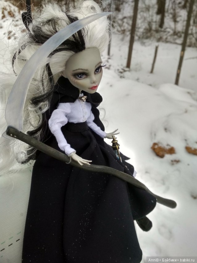 И снова Плоский мир — ООАК Monster High и Ever After High: репейнт (фото 6)