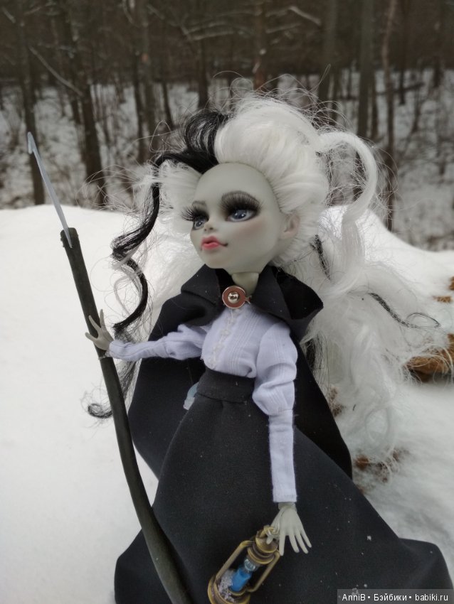 И снова Плоский мир — ООАК Monster High и Ever After High: репейнт (фото 7)