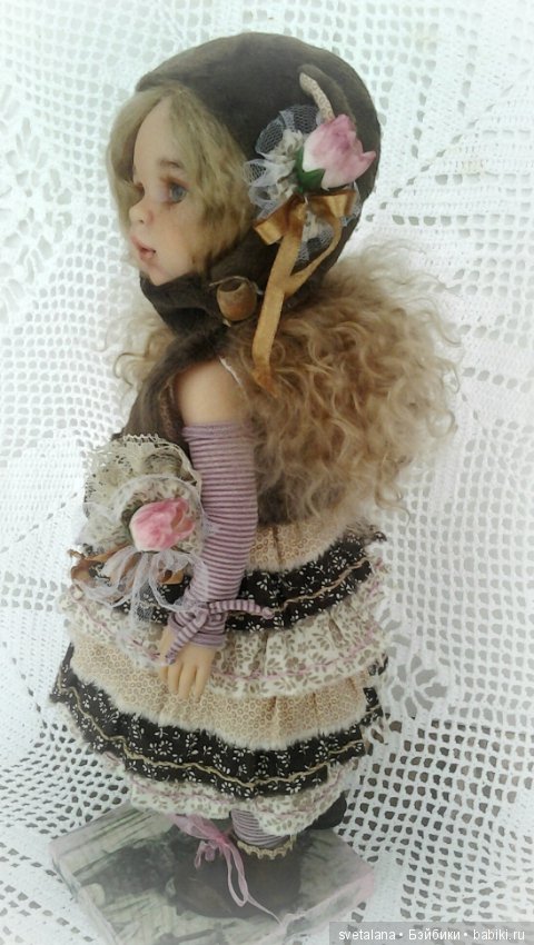 Мия и Мишель.Новогоднее настроение. ООАК кукол Паола Рейна (фото 7)