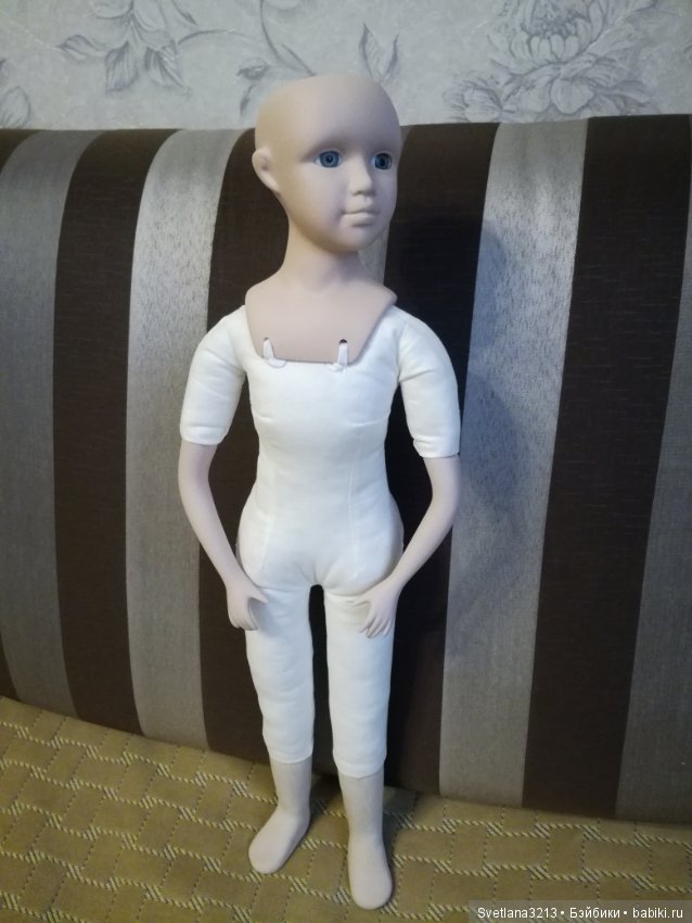 Кукла после реставрации — Реставрация и преображение кукол: ремонт (фото 5)