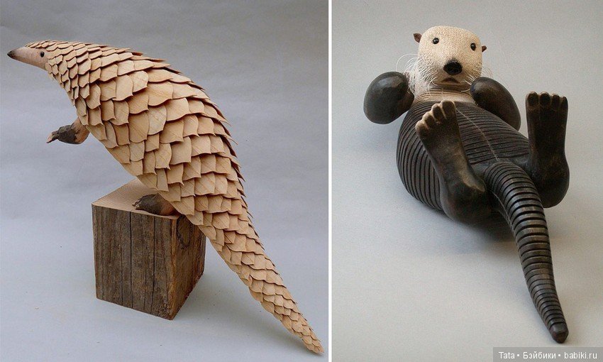 Шарнирные фигурки животных, автор Джефф Соан (фото 8)