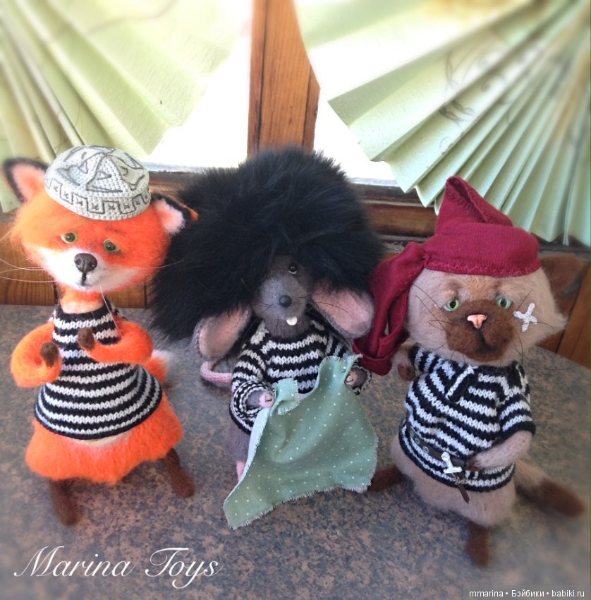 Трус, Балбес и Бывалый. Моя вязаная интерпретация (фото 4)