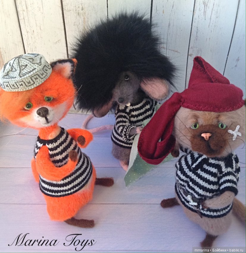 Трус, Балбес и Бывалый. Моя вязаная интерпретация (фото 3)