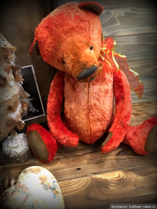 Red... мишка-тедди с ревуном (фото 9)