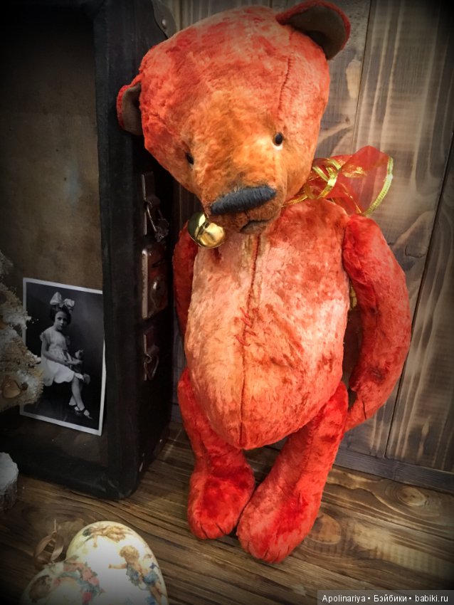 Red... мишка-тедди с ревуном (фото 6)