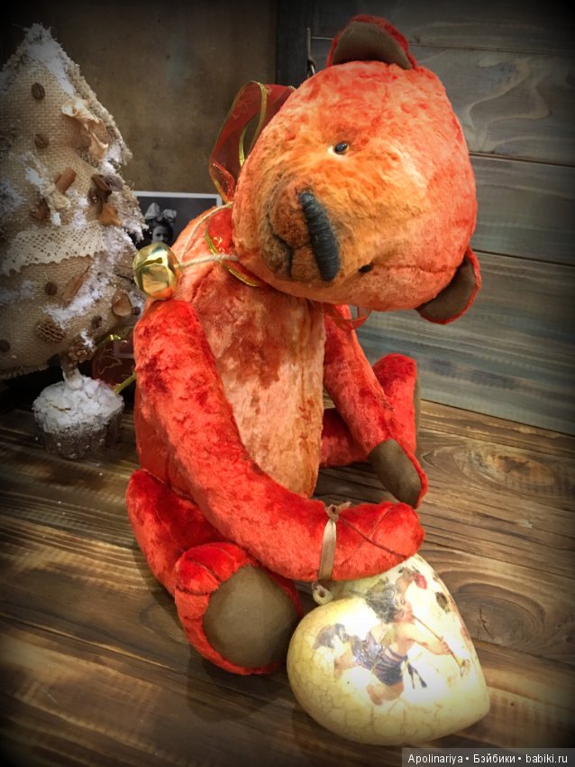 Red... мишка-тедди с ревуном (фото 10)