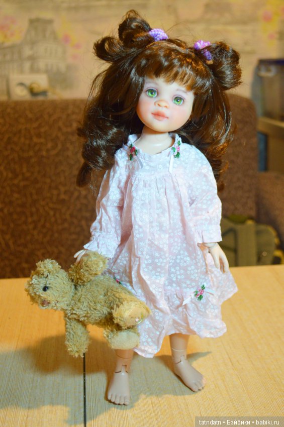 Нелли — ООАК Paola Reina (Паола Рейна) и испанских кукол: перерисовка (фото 4)