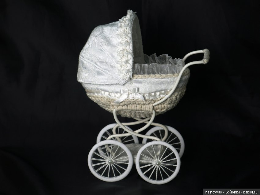 Кукольная коляска как торт. Готовьте ложки