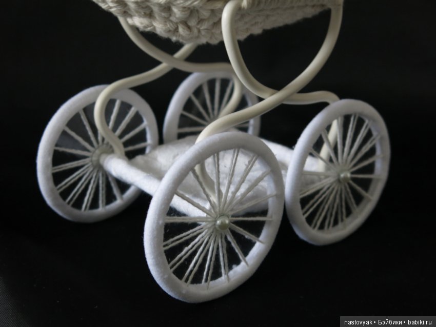 Кукольная коляска как торт. Готовьте ложки