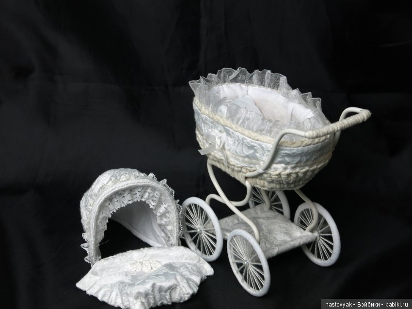 Кукольная коляска как торт. Готовьте ложки