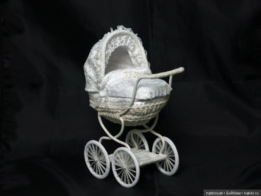 Кукольная коляска как торт. Готовьте ложки