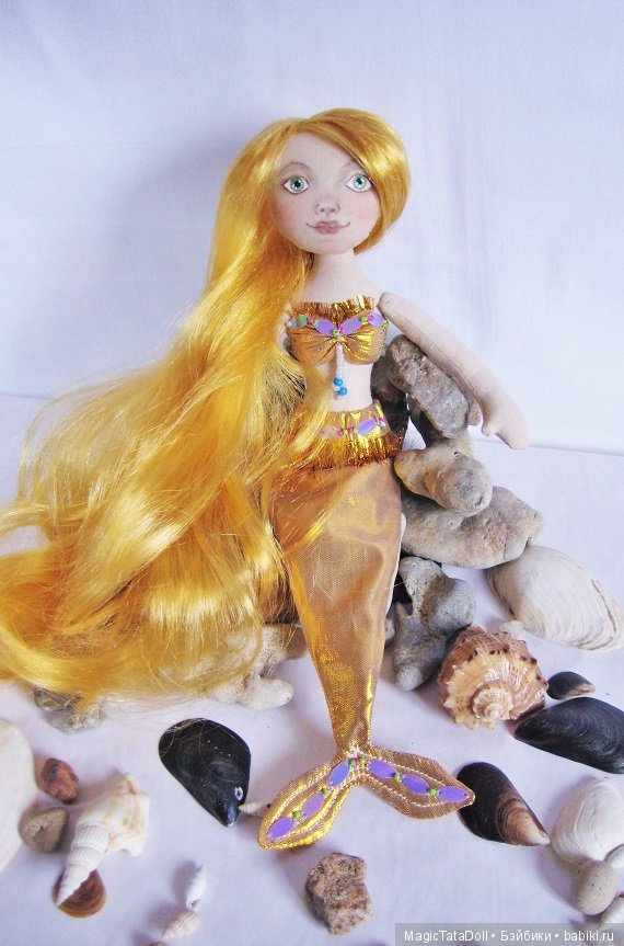 Мои русалочки — Авторские текстильные куклы: Вальдорфские (фото 10)
